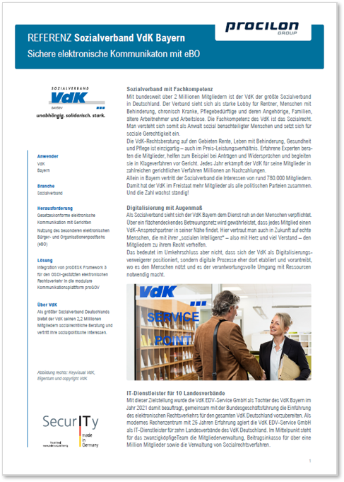 procilon Referenz vkd bayern