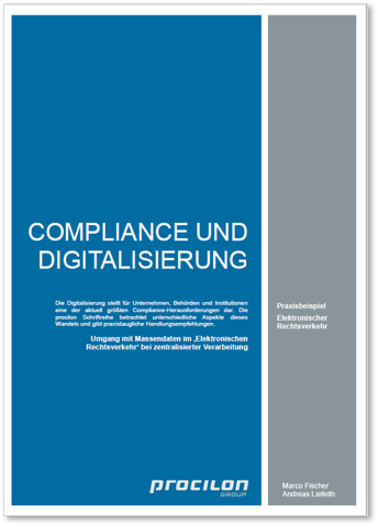 procilon schriftenreihe compliance digitalisierung erv mahnwesen