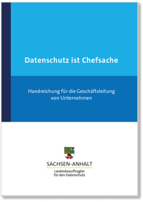 LfD Handreichung Datenschutz ist Chefsache