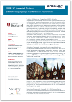 procilon Referenz hansestadt stralsund virtuelle poststelle progov