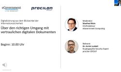 procilon egovernment computing webcast umgang mit vertraulichen dokumenten