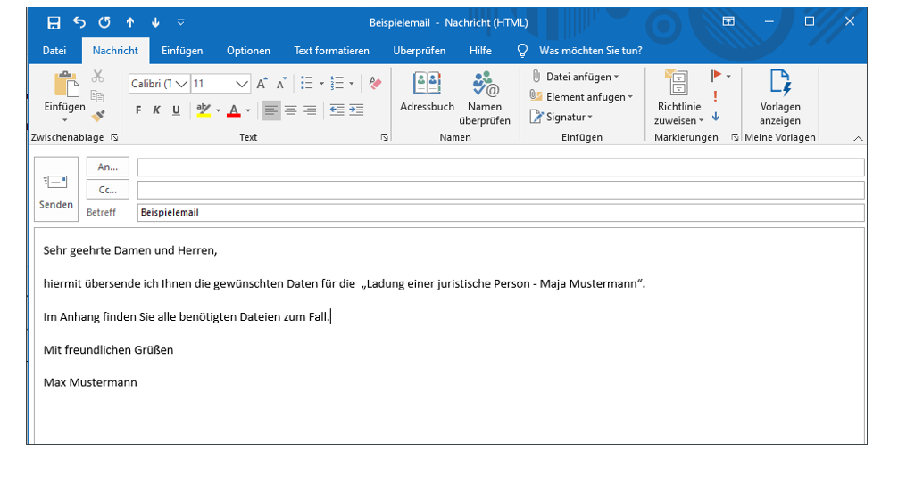 procilon bebpo versand outlook email