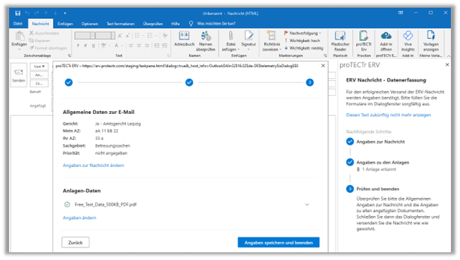 protectr erv xjustiz outlook addin screen6