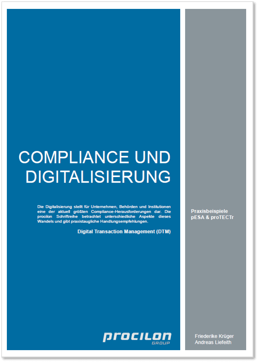 procilon whitepaper compliance digitalisierung digital transaction management