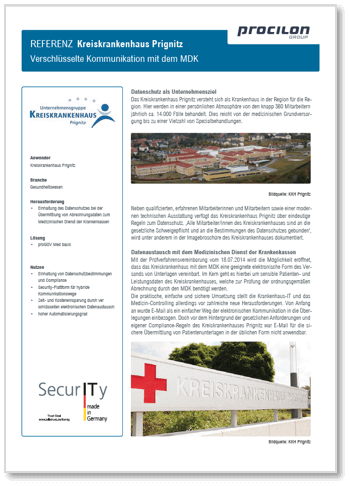 procilon Referenz Kreiskrankenhaus Prignitz