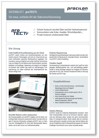 procilon Datenblatt proTECTr